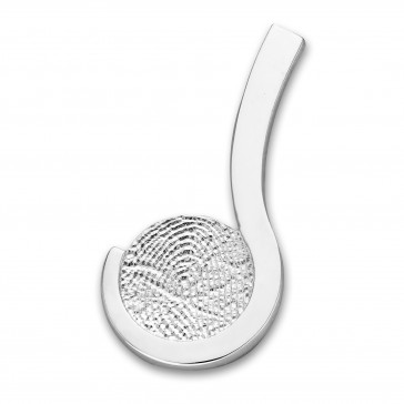 pendant, anhänger, hanger, fingerprint, fingerabdrück, vingeradruk, loving, gold, goud, white,