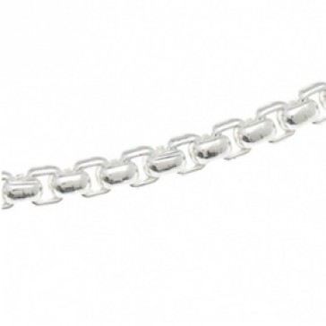 chain, venetian, 2.0mm, 42cm, silver