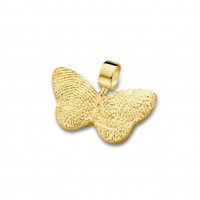 pendant, anhänger, hanger, fingerprint, fingerabdrück, vingeradruk, butterfly, gold, goud, yellow,