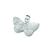 pendant, anhänger, hanger, fingerprint, fingerabdrück, vingeradruk, butterfly, vlinder, silver, silber, zilver,